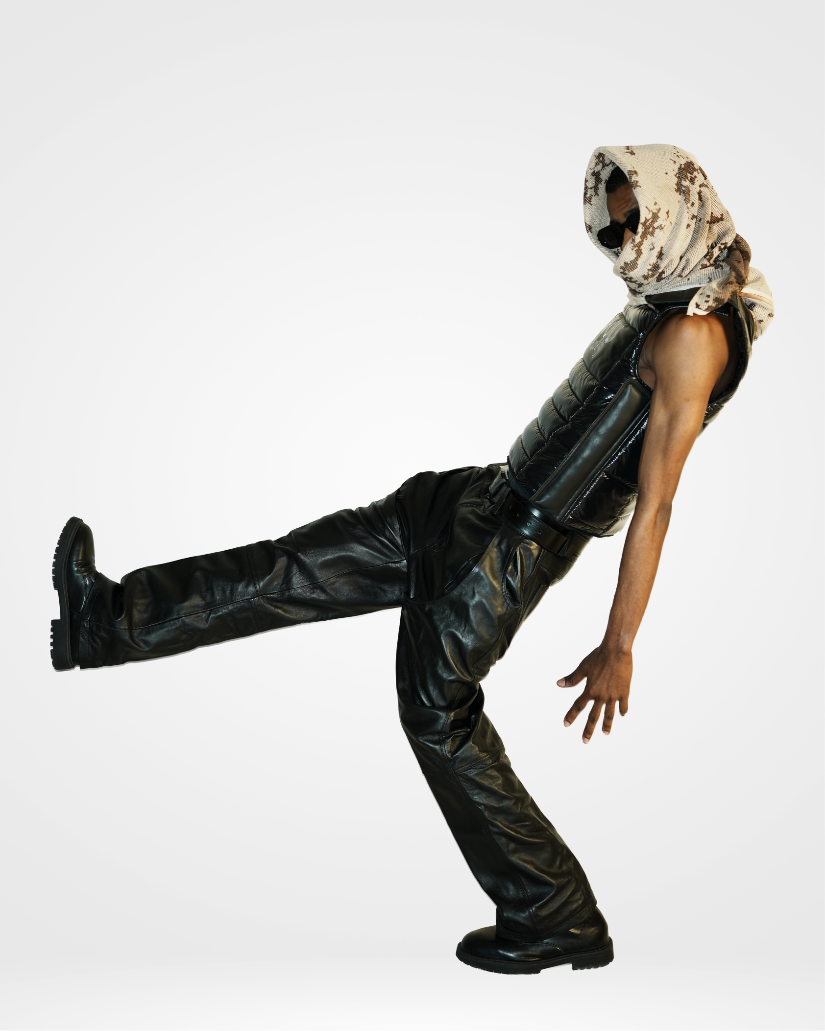 LE MOTO leather Pants with Chaps - Image 5