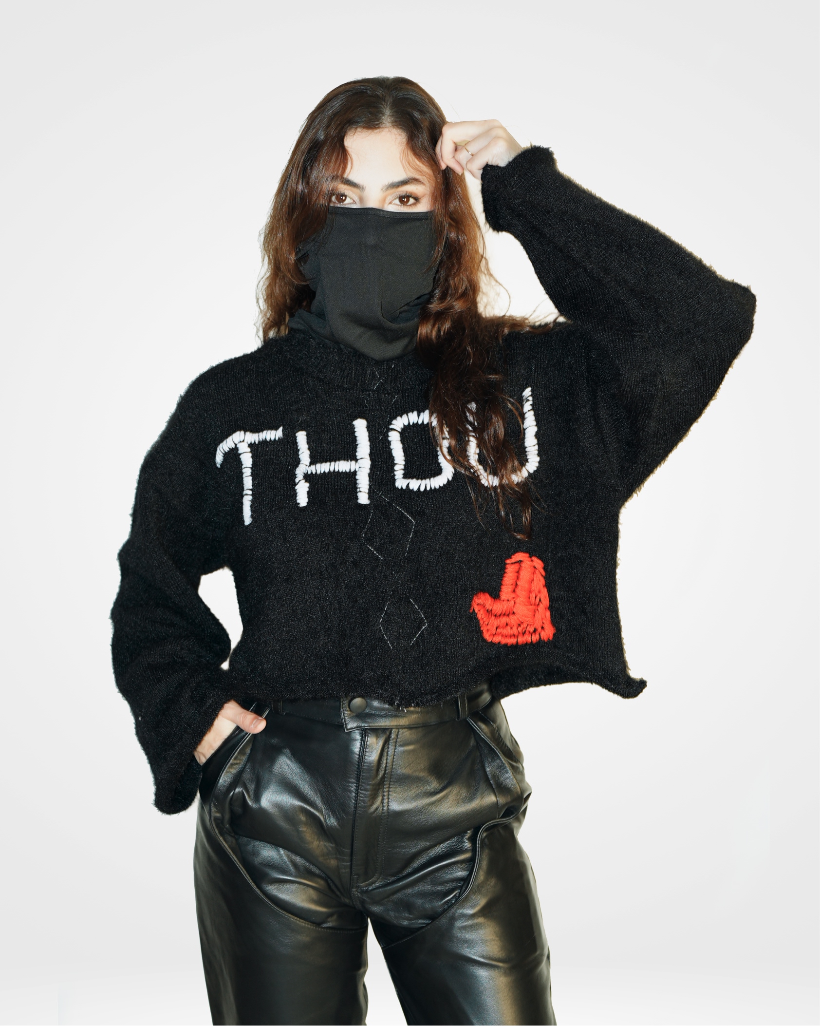 THOU KNITTED SWEATER - Image 2